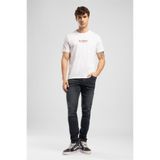 Lee Cooper Greco Regular Fit%100 Pamuk Baskılı Bisiklet Yaka T-Shirt, S, 262 LCM 242056, BEYAZ, Erkek