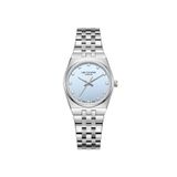 LEE COOPER, GÜMÜŞ KASA, MAVİ KADRAN, QUARTZ, 30MM, 3ATM, KADIN KOL SAATİ, LC08204.300