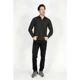 Lee Cooper Harold Erkek Dokuma Uzun Kol Gömlek Antrasit - XL - Gri