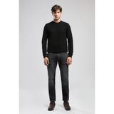 Lee Cooper Harry Erkek Straıght Normal Kesim Normal Bel Düz Paça Jean Pantolon Gri - 33 - 32