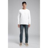 Lee Cooper Harry Erkek Straıght Normal Kesim Normal Bel Düz Paça Jean Pantolon Mavi - 36 - 32