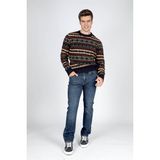 Lee Cooper Harry Erkek Straıght Normal Kesim Normal Bel Düz Paça Jean Pantolon Mavi - Denim - 36 - 34