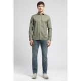 Lee Cooper Harry Erkek Straıght Normal Kesim Normal Bel Düz Paça Jean Pantolon Yeşil - 36 - 32