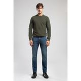 Lee Cooper Harry Orta Bel Düz Kesim Düz Paça Erkek Jean Pantolon Hancock Mid Blue