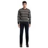 Lee Cooper Harry Orta Bel Düz Kesim Paça Siyah Jean Pantolon, 33/30, 261 LCM 121077, BOHOL OD BLACK, Erkek