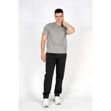 Lee Cooper Hevass Erkek %100 Pamuk O Yaka T-Shirt Gri - 095-Gri