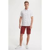 Lee Cooper Hilde 1 Erkek Şort Açık Bordo - 30 - Kırmızı