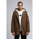 Lee Cooper Igor Erkek Kapüşonlu Mont Haki - 2XL