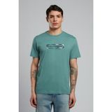 Lee Cooper Ivo Erkek O Yaka T-Shirt Çağla Yeşili - XL - 10-Yeşil