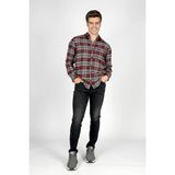 Lee Cooper Jack Erkek Slım Dar Kesim Yüksek Bel Dar Paça Jean Pantolon Gri - Siyah - 34 - 34