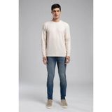 Lee Cooper Jack Erkek Slım Dar Kesim Yüksek Bel Dar Paça Jean Pantolon Mavi - 30 - 30