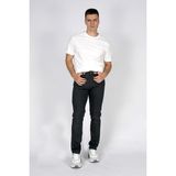 Lee Cooper Jack Erkek Slım Dar Kesim Yüksek Bel Dar Paça Jean Pantolon Mavi - Antrasit - 33 - 32