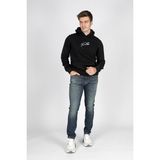 Lee Cooper Jack Erkek Slım Dar Kesim Yüksek Bel Dar Paça Jean Pantolon Mavi - Orta Mavi - 36 - 32