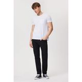 Lee Cooper Jack Erkek Slım Dar Kesim Yüksek Bel Dar Paça Jean Pantolon Siyah - 29 - 32 - Koyu Gri