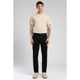 Lee Cooper Jack Erkek Slım Dar Kesim Yüksek Bel Dar Paça Jean Pantolon Siyah - 34 - 34