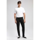 Lee Cooper Jack Normal Bel Dar Kesim Dar Paça Erkek Jean Pantolon Burgos Strong Black