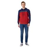 Lee Cooper Jaden Erkek Kapüşonlu Sweatshırt Bordo