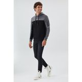 Lee Cooper Jaden Erkek Kapüşonlu Sweatshırt Siyah