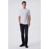 Lee Cooper Jagger Erkek Slım Straıght Dar Kesim Normal Bel Düz Paça Jean Pantolon Gri - 30 - 32 - Koyu Gri