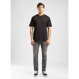 Lee Cooper Jagger Erkek Slım Straıght Dar Kesim Normal Bel Düz Paça Jean Pantolon Gri - 31 - 30