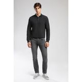 Lee Cooper Jagger Erkek Slım Straıght Dar Kesim Normal Bel Düz Paça Jean Pantolon Gri - 36 - 32