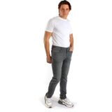 Lee Cooper Jagger Erkek Slım Straıght Dar Kesim Normal Bel Düz Paça Jean Pantolon Gri - 38 - 34
