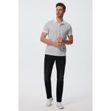 Lee Cooper Jagger Erkek Slım Straıght Dar Kesim Normal Bel Düz Paça Jean Pantolon Gri