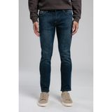 Lee Cooper Jagger Erkek Slım Straıght Dar Kesim Normal Bel Düz Paça Jean Pantolon Mavi - 32 - 32