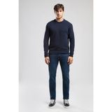Lee Cooper Jagger Erkek Slım Straıght Dar Kesim Normal Bel Düz Paça Jean Pantolon Mavi - 36 - 30