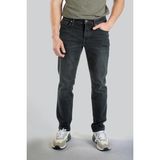 Lee Cooper Jagger Erkek Slım Straıght Dar Kesim Normal Bel Düz Paça Jean Pantolon Mavi - 36 - 34 - Koyu Mavi
