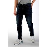 Lee Cooper Jagger Erkek Slım Straıght Dar Kesim Normal Bel Düz Paça Jean Pantolon Mavi - Koyu Mavi - 30 - 32