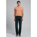 Lee Cooper Jagger Erkek Slım Straıght Dar Kesim Normal Bel Düz Paça Jean Pantolon Mavi - Koyu Yeşil - 29 - 32