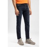 Lee Cooper Jagger Erkek Slım Straıght Dar Kesim Normal Bel Düz Paça Jean Pantolon Mavi-Siyah - Mavi - Siyah - 34 - 32