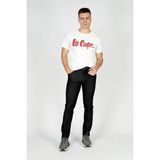 Lee Cooper Jagger Erkek Slım Straıght Dar Kesim Normal Bel Düz Paça Jean Pantolon Siyah - 33 - 32