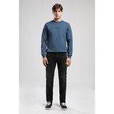 Lee Cooper Jagger Erkek Slım Straıght Dar Kesim Normal Bel Düz Paça Jean Pantolon Siyah - Antrasit - 32 - 32