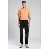 Lee Cooper Jagger Erkek Slım Straıght Dar Kesim Normal Bel Düz Paça Jean Pantolon Siyah - Antrasit - 33 - 32