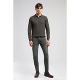 Lee Cooper Jagger Erkek Slım Straıght Dar Kesim Normal Bel Düz Paça Jean Pantolon Yeşil - 31 - 30
