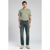 Lee Cooper Jagger Erkek Slım Straıght Dar Kesim Normal Bel Düz Paça Jean Pantolon Yeşil - 33 / 34
