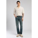 Lee Cooper Jagger Erkek Slım Straıght Dar Kesim Normal Bel Düz Paça Jean Pantolon Yeşil - Açık Yeşil - 32 - 32