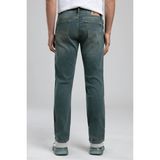 Lee Cooper Jagger Erkek Slım Straıght Dar Kesim Normal Bel Düz Paça Jean Pantolon Yeşil - Taş - 34 / 34