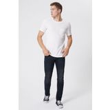 Lee Cooper Jagger Erkek Slım Straıght Dar Kesim Normal Bel Düz Paça Jean Pantolon Yeşil