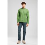 Lee Cooper Jagger Erkek Slim Straight Fit Pamuklu Jean Pantolon Yeşil