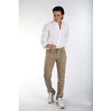 Lee Cooper Jagger Nd 1 Normal Bel Dar Kesim Düz Paça Bej Erkek Pantolon