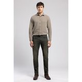 Lee Cooper Jagger Normal Bel Dar Kesim Düz Paça Abigail Wild Khaki Erkek Jean Pantolon