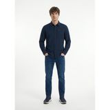 Lee Cooper Jagger Normal Bel Dar Kesim Düz Paça Mavi Jean Pantolon, 36/32, 261 LCM 121086, EIFFEL MID BLUE, Erkek