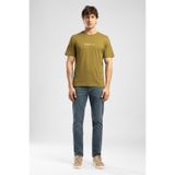 Lee Cooper Jagger Slim Straight Dar Kesim Normal Bel Düz Paça Jean Pantolon Mavi, 36/32, 262 LCM 121010, SPRANG NILE BLUE, Erkek