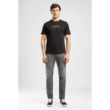 Lee Cooper Jasıel Erkek Regular Fit Baskılı Bisiklet Yaka T-Shirt Siyah - M - 05-Siyah