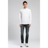 Lee Cooper Jeff Erkek Skınny Süper Dar Kesim Normal Bel Dar Paça Jean Pantolon Gri - 36 - 32