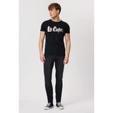 Lee Cooper Jeff Erkek Skınny Süper Dar Kesim Normal Bel Dar Paça Jean Pantolon Gri - Koyu Gri - 28 - 30
