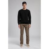 Lee Cooper Jefta Erkek O Yaka Kazak Siyah - 2XL